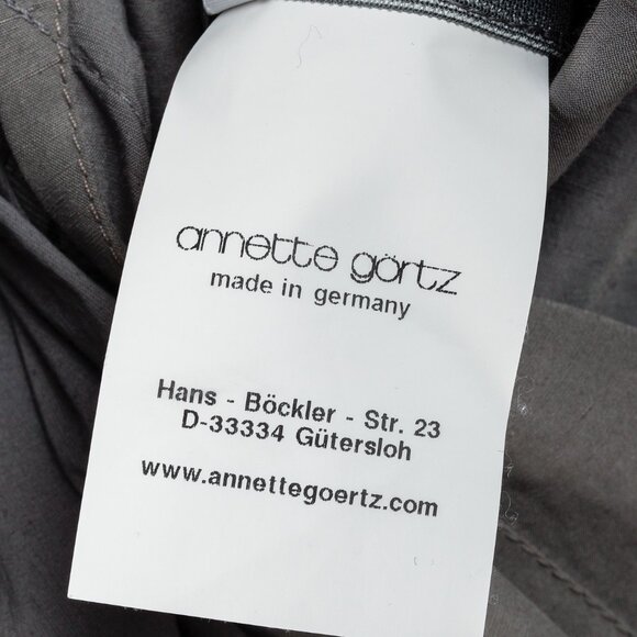 Annette Gortz Grey Asymmetrical Sculpture Dress - Picture 10 of 11